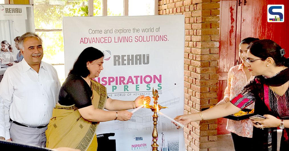 REHAU India gave students, consumers and architects of Chandigarh a lesson or two in contemporary architecture recently, when it reached the city with their newly launched promotional concept, a unique mobile showcase ‘bus’ – called, REHAU Inspiration Express