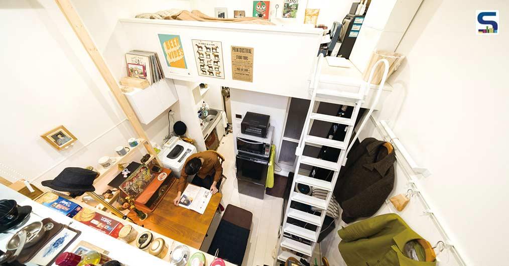 Japanese styled compact spaces