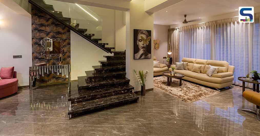 An Eclectic Bungalow With A Touch of NeoClassicism | Neeyon Interiors | Nivid House | Pune