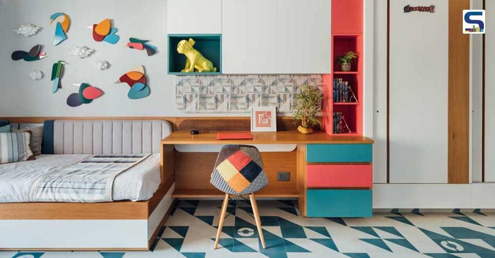 A kid’s room in an estate