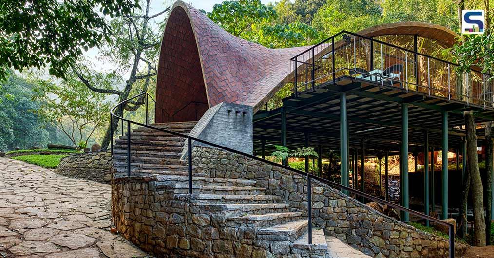 People Can Sit, Walk and Play On The Undulating Brick Roof of This Resort in Sakleshpur, Karnataka | Play Architecture
