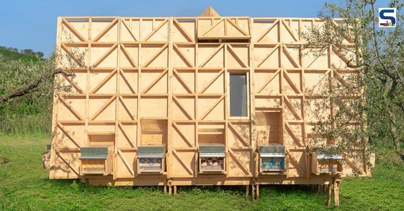 An Innovative and Sustainable House That Allows Guests To Live Amidst 1 Million Bees | Studio Metrocubo | Italy