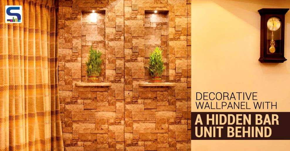 Blue Arch Interiors Bar Design A Hidden Bar Unit