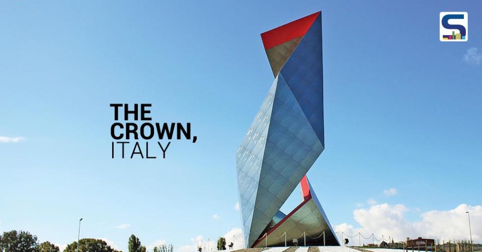 The Crown is a spectacular new landmark that follows from the famous Casalgrande Ceramic Cloud, the first work created by Japanese architect Kengo Kuma in Italy.