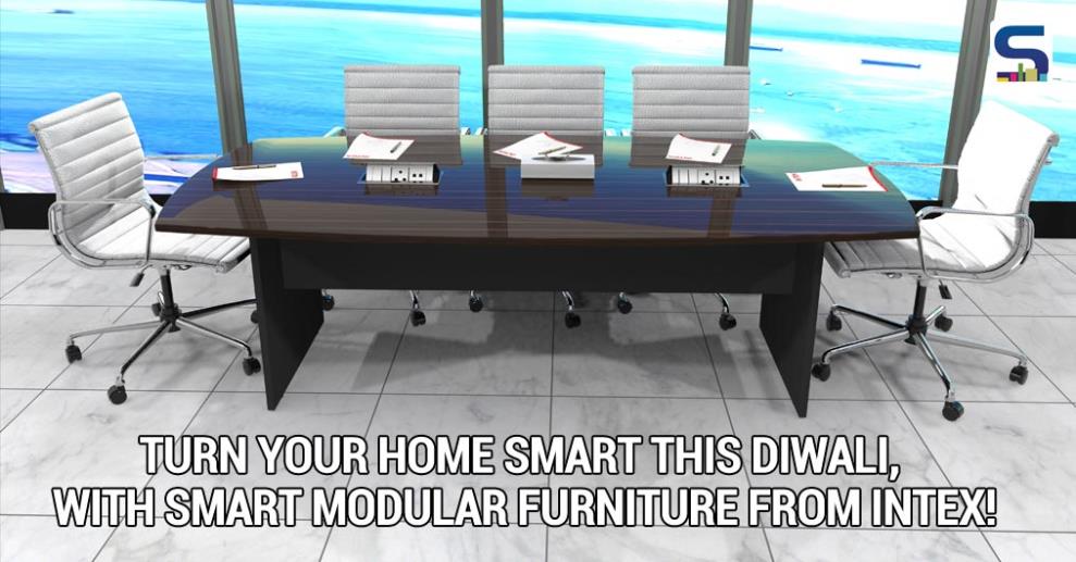 Forget just a ‘smart’ phone, this Diwali, Intex Technologies – a well-known name in mobile, T.V. and other electrical appliances/accessories –offers an assorted range of smart modular furniture to turn interiors into ‘smart’ interiors.