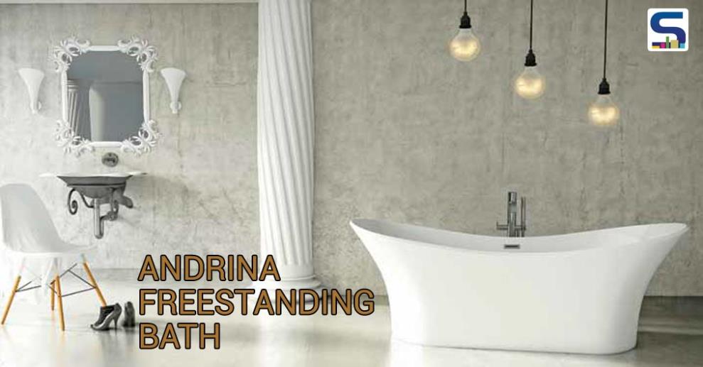 Andrina Solid Surface Freestanding Bath by Mirolin Industries Corp not just gives immense comfort but also adds style and elegance to the bath spaces.