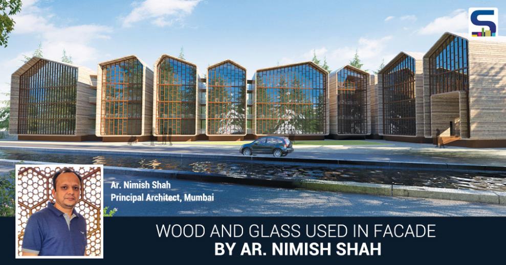 A small school, situated on a triangular plot, on a road junction and flanked by water canal on the front side, makes the whole ambience quite environment friendly. With classrooms, meeting rooms and teacher’s facilities, reception and activity rooms, the idea was to let the outside (nature).