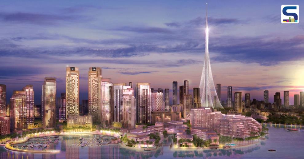 The Tower at Dubai Creek Harbor is yet another one of Santiago Calatrava’s iconic landmark structure. The Tower will be the tallest in the world, when completed in 2020.