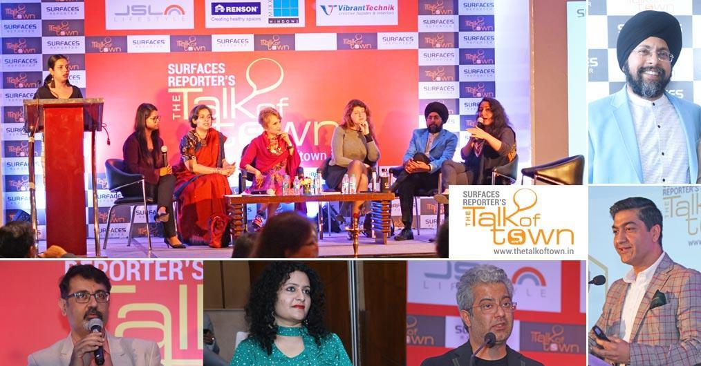 The 8th edition of the Talk of Town series was successfully completed at Crowne Plaza, Okhla, New Delhi on 16 March 2019. Various eminent architects, designers and industry experts from the city attended the event and shared their valuable thoughts, ideas and experiences.