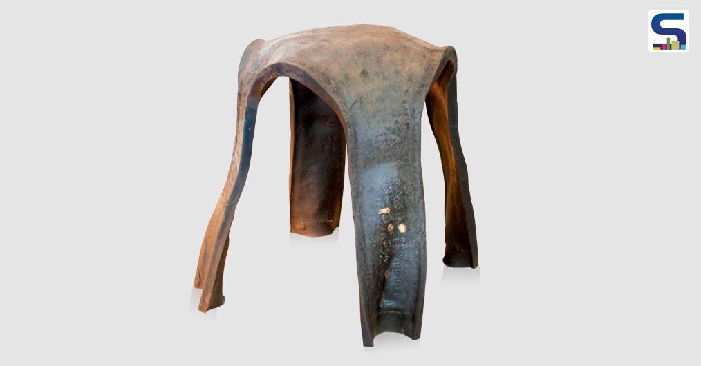 This Australian-designed stool, made from recycled coffee grounds, won an award at Salone del Mobile.Milano 2019.