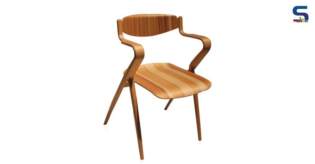 Chair out of Moulded Plywood