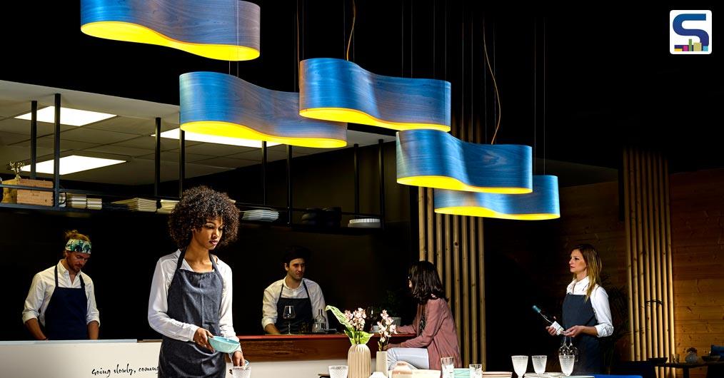 Free Flowing Pendant Light by Ray Power