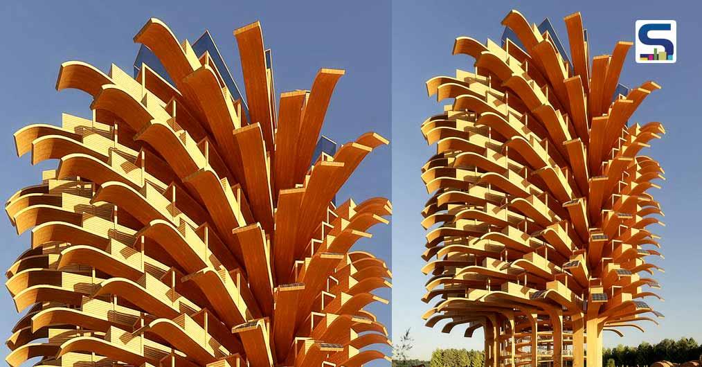 Solar Tree’ by Nudes | Solar Leaves | Sustainable Architecture
