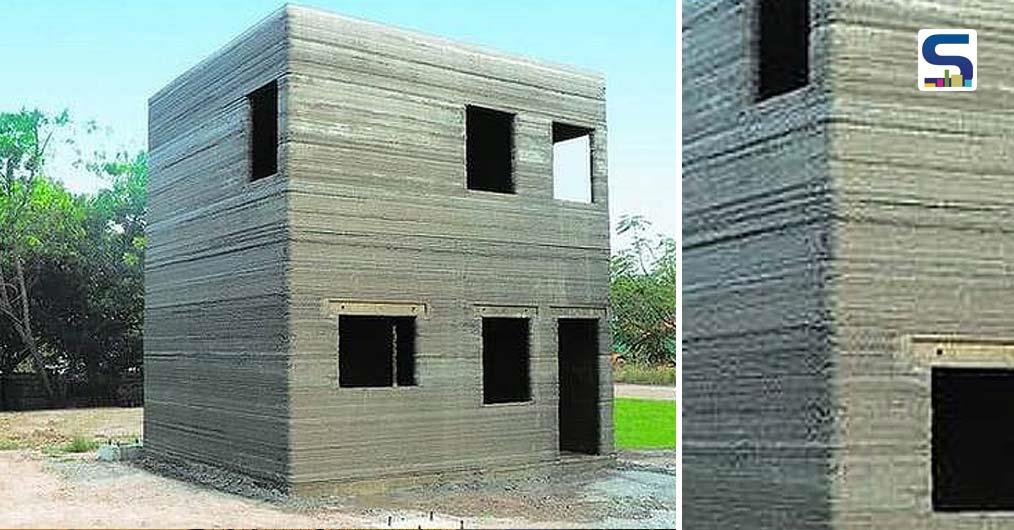 First 3D-Printed Building in India, Made Using Local Building Materials