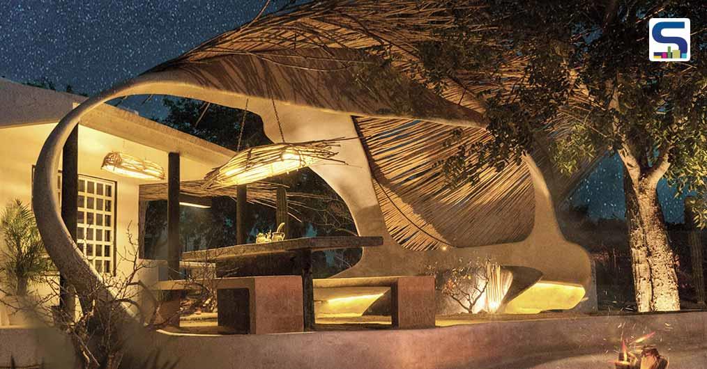 Mexico-based Architects Hand-Made This Sustainable Moon Sculpture | KBANIA and F*Money | El Pescadero, Mexico