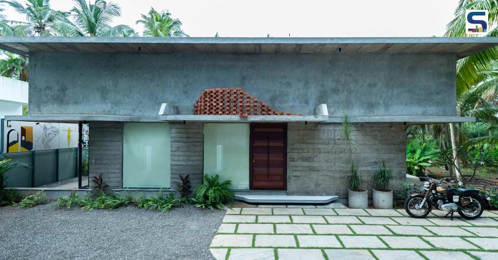 Rohit Palakkal of Nestcraft Architecture Used  The Concept of “Tropical-Brutalism” to Design This Wabi-Sabi Office in Kerala