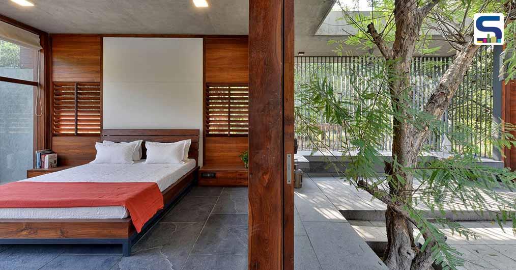 This Weekend Home by Modo Designs in Ahmedabad Depicts Tree-Human Cohabitation
