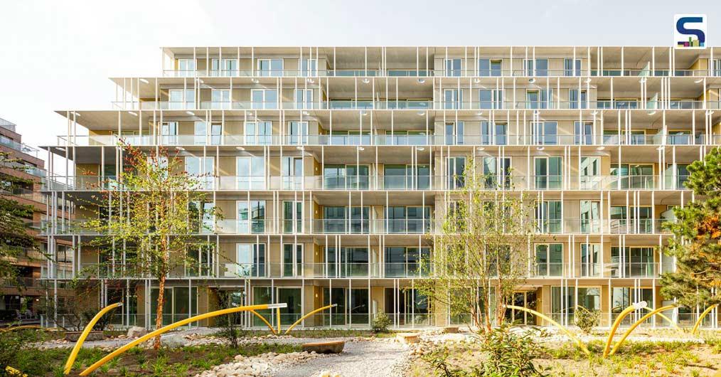Sustainable Materials Used for The Line- A Residential Building That Looks Like A Ship | Orange Architects | Amsterdam