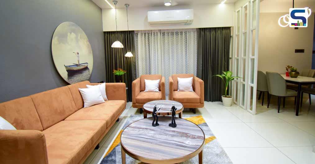 Minimal Luxury, Clean-Lined Furniture, and Pastel Palette Best Describe This Gujarat Residence by Karya Design Studio