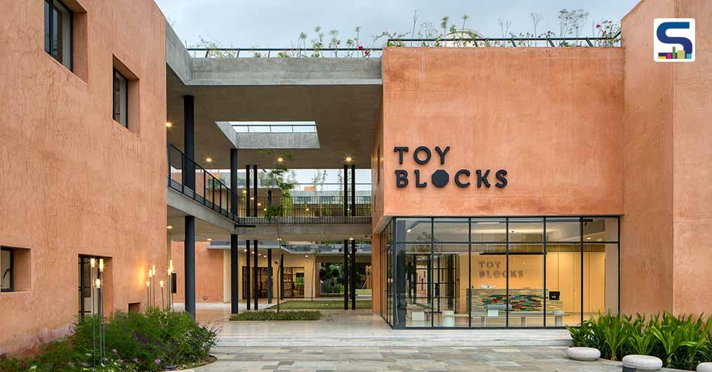 Nine Cube-Shaped Buildings Feature This Sustainable Kindergarten in Ahmedabad | Blocher Partners Architects | Toy Blocks