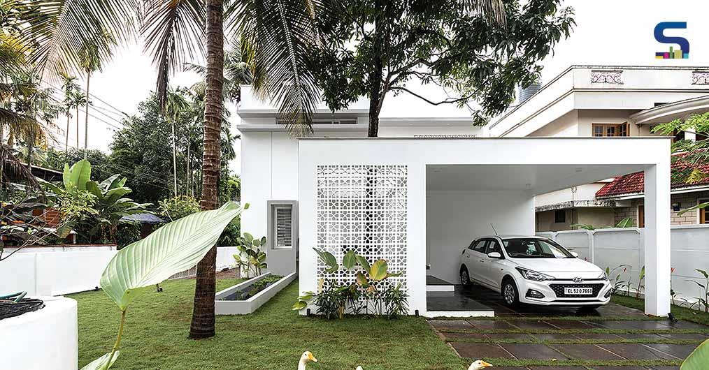 This Calm, Minimal and Pristine Mango House in Kerala Is A Spectacle in White | i2a Architects Studio