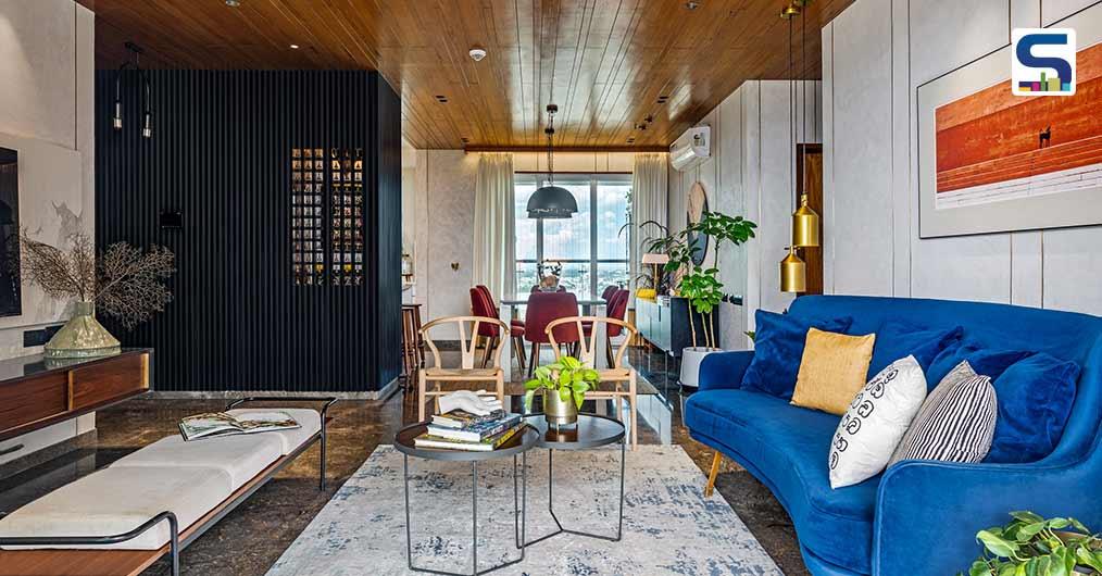 Yellow Door Architects Fuses Earthy Material Palette with Luxury Elements to Create This Contemporary Home in Bengaluru