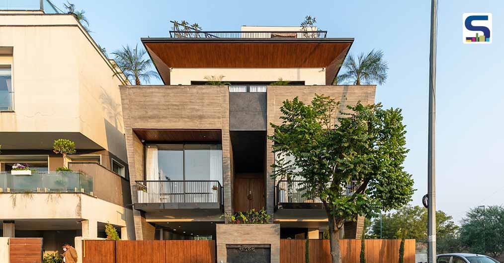 A Modern Concrete Home in Indore Is Warmed Up With Soothing Hues and Textures | SPAN Architects
