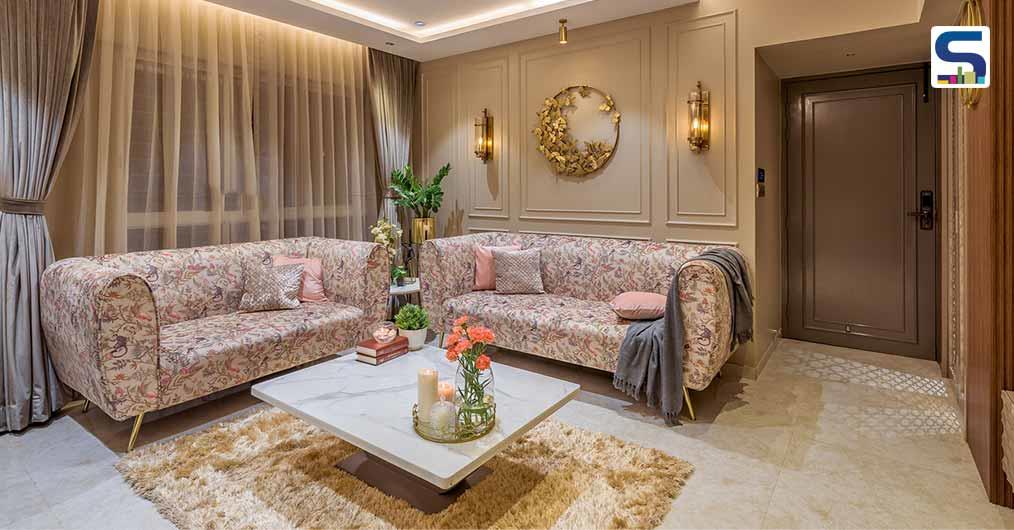 Step Into Lodha Amara Residence Warmed by White Lights, Mellow Colour Palette and Classy Furniture | Mumbai
