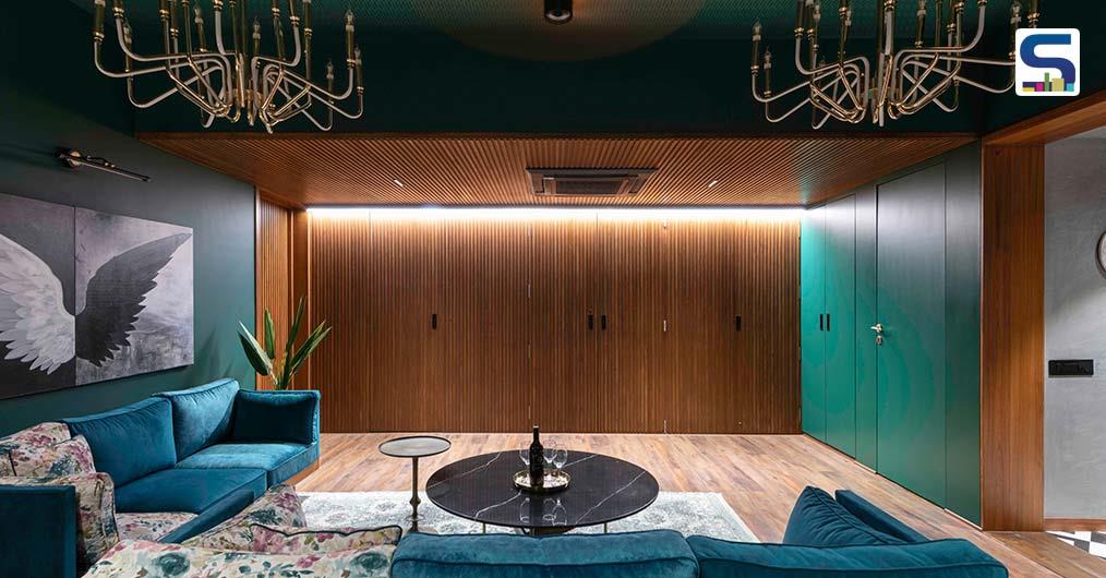 The Colours of Tropical Rainforest Covers This Lavish Home in Ahmadabad | unTAG Architecture & Interiors
