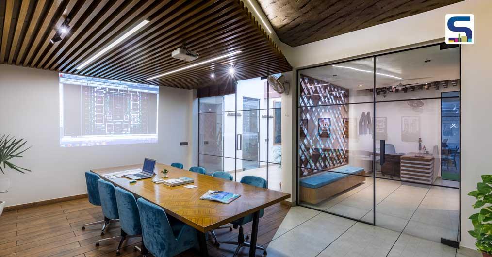 Distinctive Design Elements Highlight This Office in Meerut Designed By Mohan And Associates