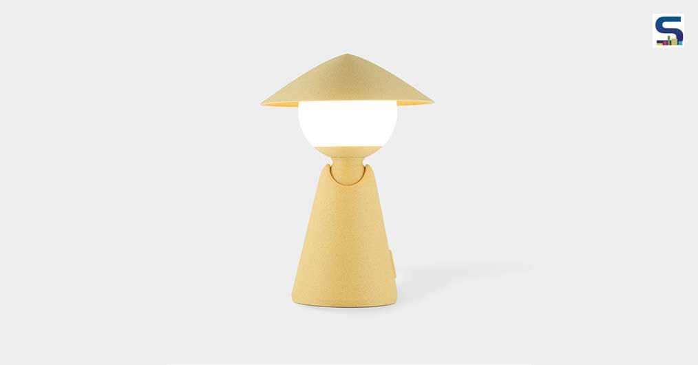 A combination of two words, paddy and buddy, form the name of this adorable desk lamp by ZM Design Lab. The design aesthetics of Puddy recalls the iconic conical hat that Southeast Asian farmers wear.