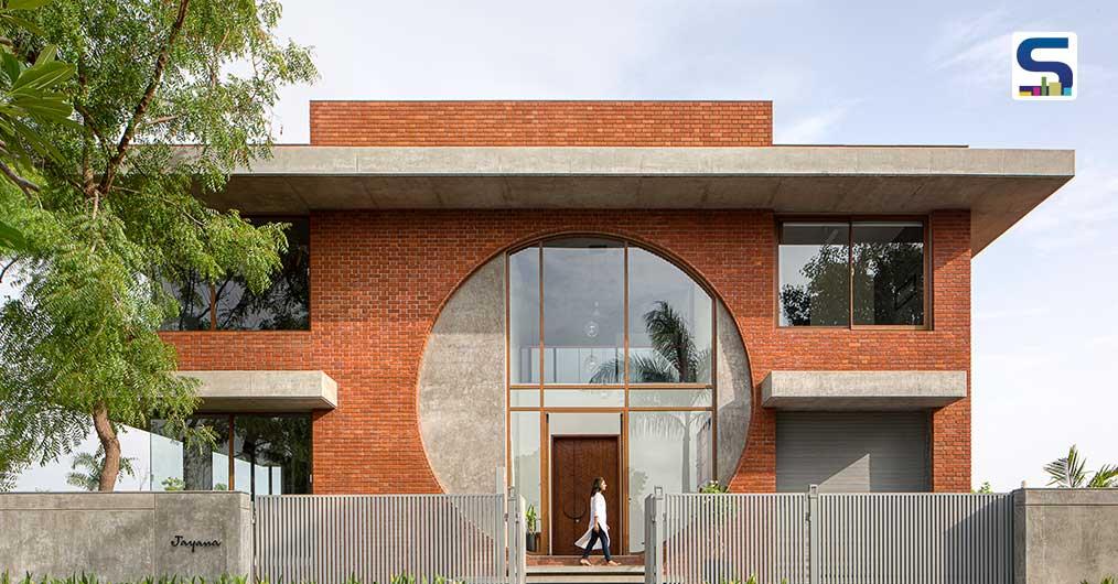 Urvi Shah of Traanspace Designs A Vastu-Compliant Brick Home that Encourages Connections With Nature | Vadodara