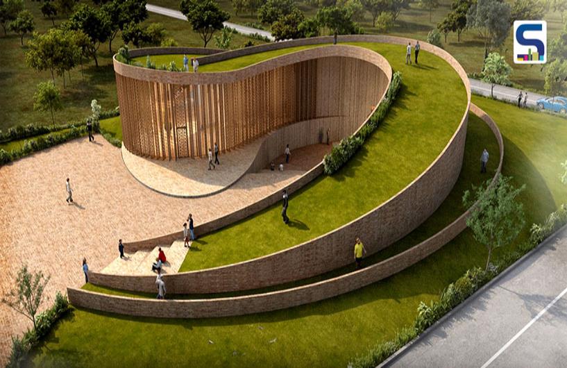 Spiral Garden Library Designed To Beat The Heat of Rajasthan By Sanjay Puri Architects