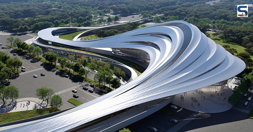 Zaha Hadid Architects Designs Winding Valleys For New City Culture & Art Centre in China