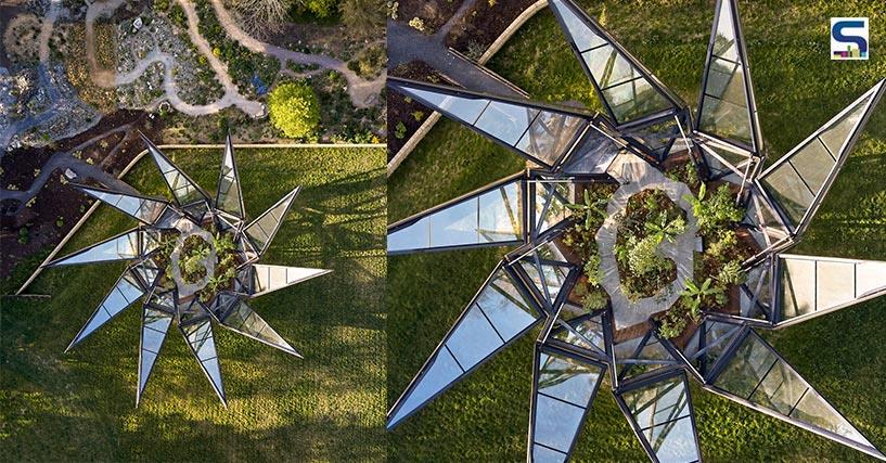 Flower-Shaped Kinetic Glasshouse That Can Open in Just 4 Minutes | Heatherwick Studio | England