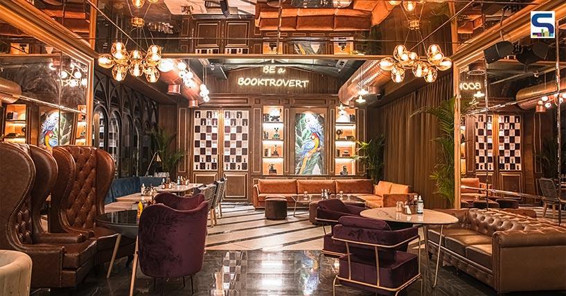 Dramatic Interiors Give A Sense of Mystery and Curiosity To This Classy Club in Faridabad | Chromed Design Studio