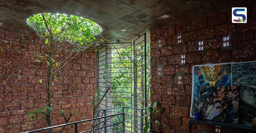 A Budgeted Home Designed Around An Existed Tree In Kerala | A Line Studio
