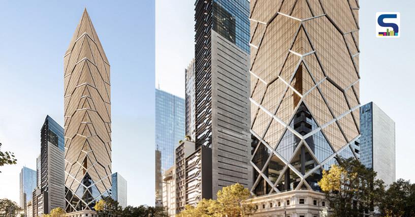 Paragon Apartments in Australia Features Celtic-inspired Diagonal Grid Façade | Fender Katsalidis Architects