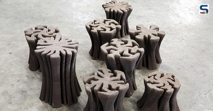 Centered on two different ecologies – anthropocentric and natural environment – to unanimously bring them together rather than separating them through an artificial intervention, the Tidal Stool is an artistic creation by Robotic Fabrication Lab HKU.