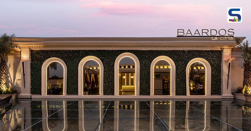 This Luxurious Restaurant in Delhi Is A Modern-Day Monument Inspired By Roman Architecture | Baardos La Citta | STUDIIODANGG