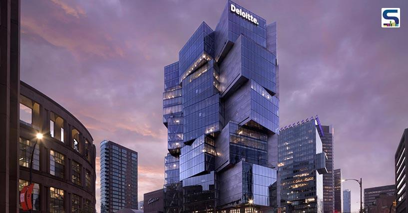 Japanese Lanterns Reimagined into a Glass Box Office Tower | Deloitte Summit