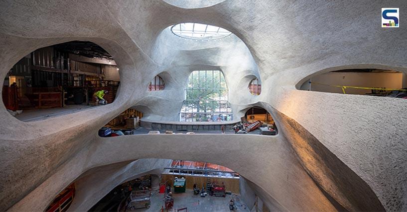 Cavernous Concrete Structure Characterize The Newly Built Natural History Museum Extension in New York City | Studio Gang