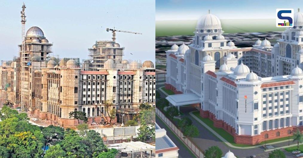 Indo-Sarssenic Style Blends With Indo-Islamic Architectural Features In The New Secretariat Building In Hyderabad | Architectural Wonder | SR News Update