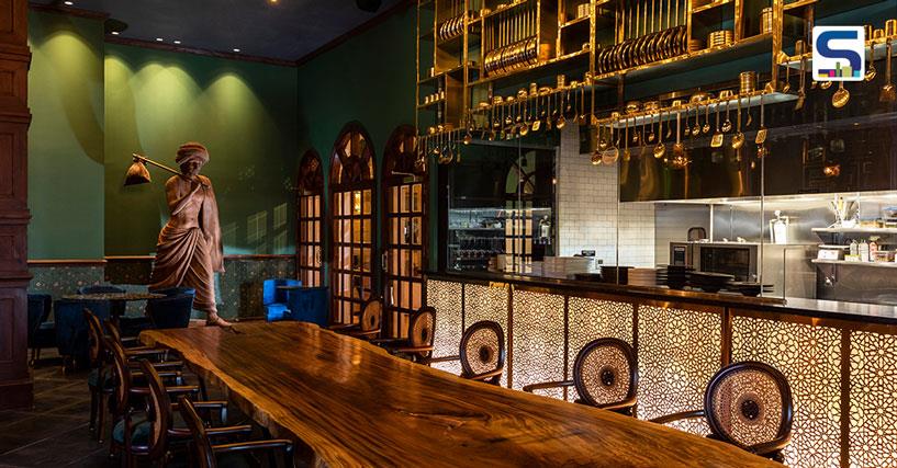 Musaafer Restaurant In Texas Gives A Preview of India Through A Royal Lens | Chromed Design Studio | Musaafer