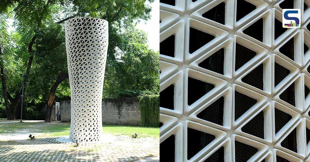 Breathing Easy in the City: Studio Symbiosis Air Purification Tower Brings Clean Air to Delhi
