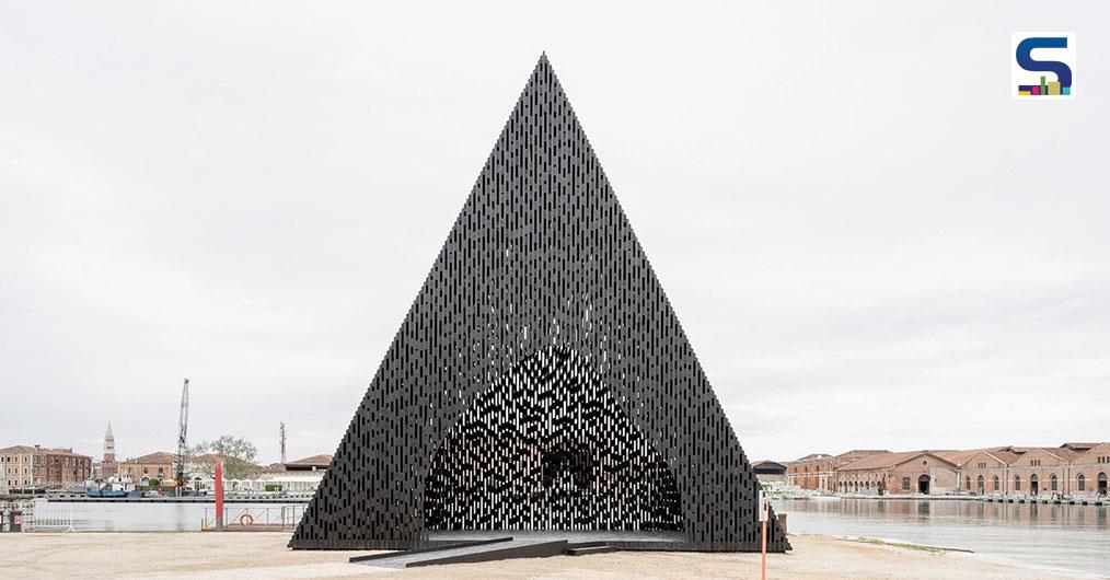 Black Timber Pyramid Defines David Adjayes Kwaee Pavilion in Venice Biennale 2023