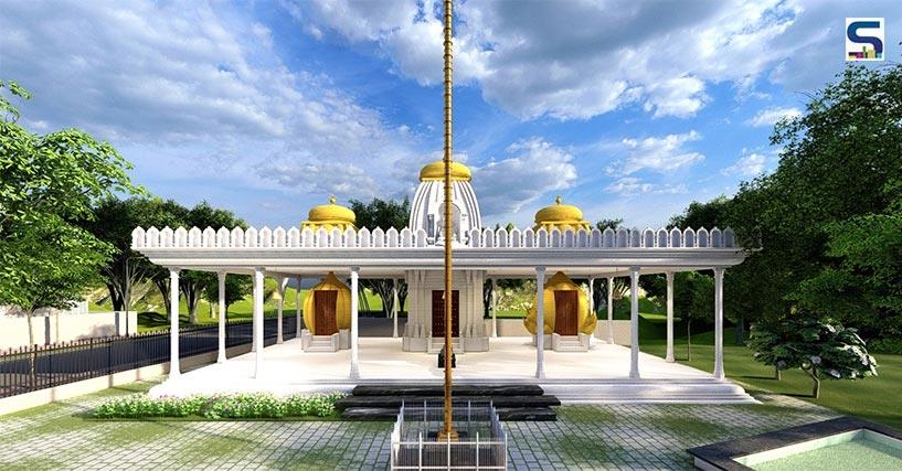 The Worlds First 3D Printed Temple in Telangana | SR News Update