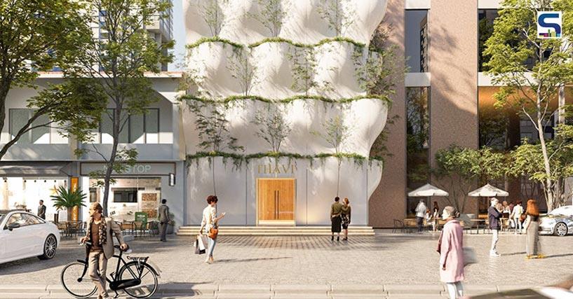SAVA Transforms Neglected Retail Store with Stunning Fiber-Reinforced Concrete Planter Facade