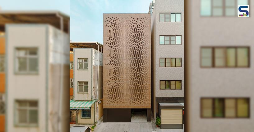 Paperfarm Redefines Traditional Façades in Taiwan with Perforated Bricks | The Veil House