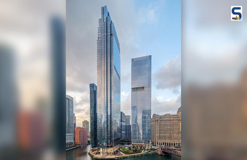 Pelli Clarke & Partners Finishes 57-Storey Glass-Clad Tower on the Chicago River | Salesforce Tower